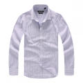 Striped Slim Fit 100% Baumwoll -Herrenhemd
